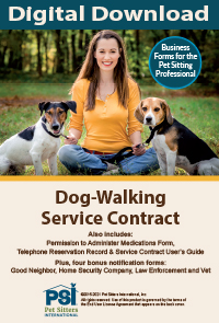 Dog-Walking Service Contract - Digital Version (Instant Download)