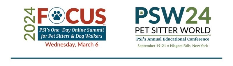 PSI 2024 events for pet sitters and dog walkers