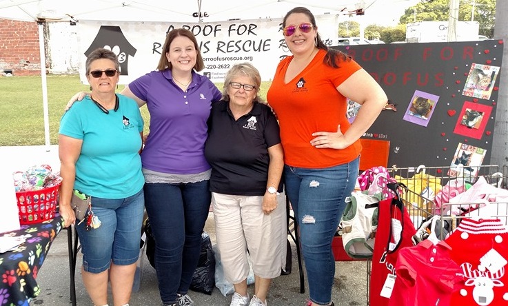 Nikki Timberlake (far left) has been named PSI's 2016 Pet Adoption Advocate of the Year.
