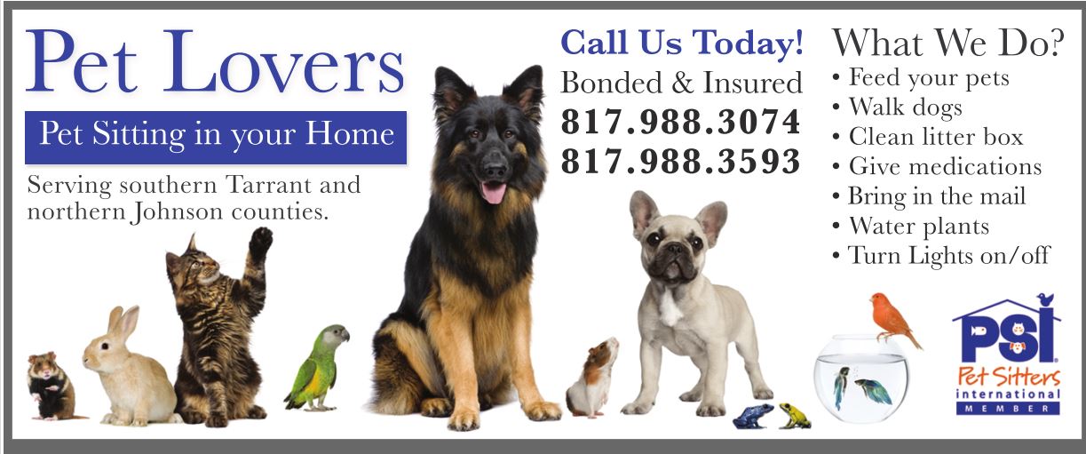 Pet Lover's Pet Sitting Service