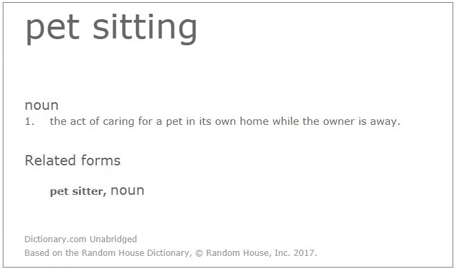 pet sitter forms