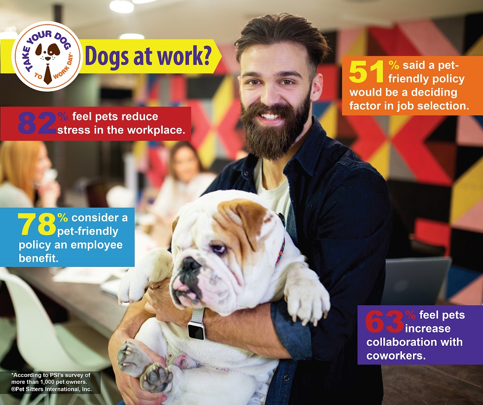 Petfriendly workplace policies are well received Pet Sitters