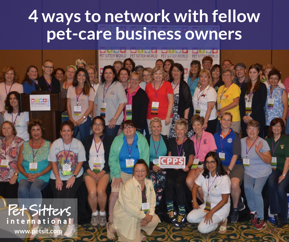4 ways to network with fellow pet-care business owners