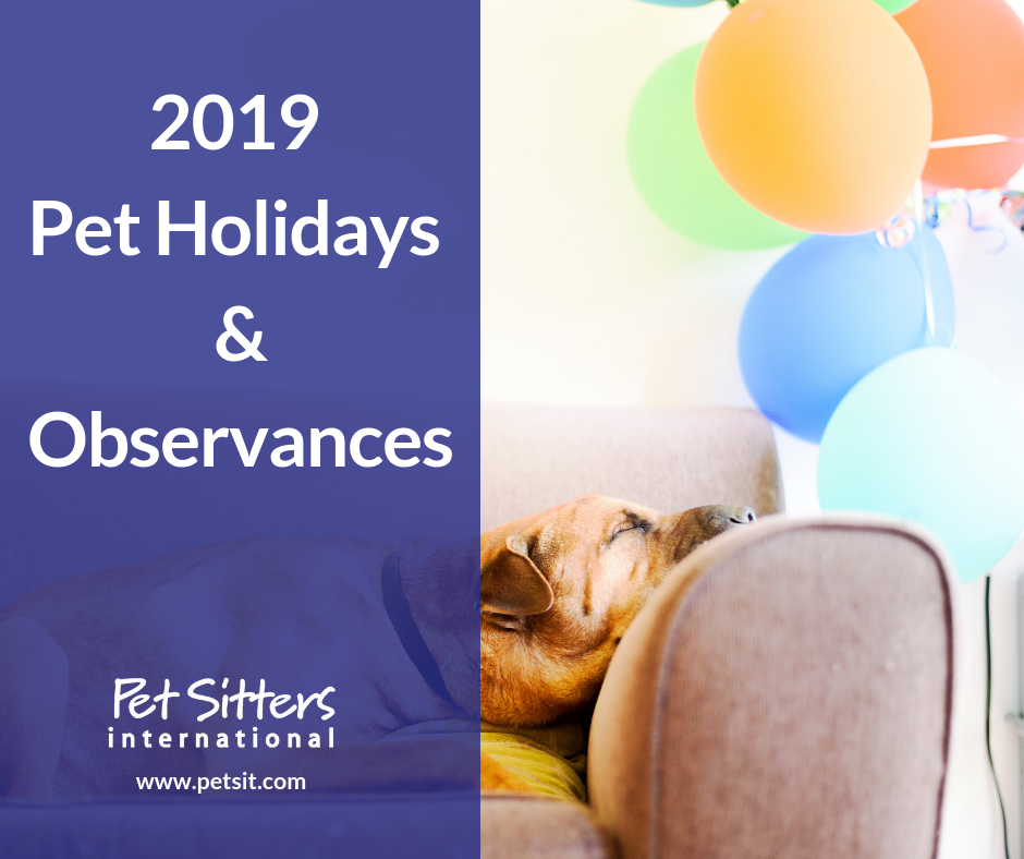2019 Pet Holidays Pet Sitters International