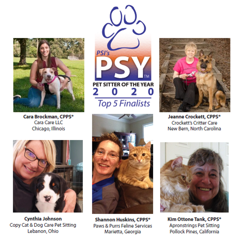 2020 Pet Sitter Of The Year Finalists Pet Sitters International