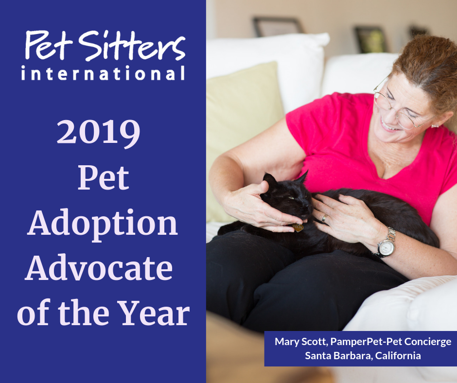 2019 Pet Adoption Advocate Of The Year Pet Sitters International