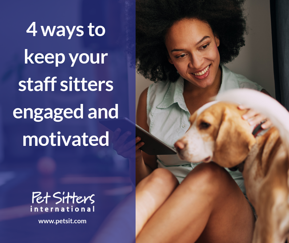4 ways to keep your staff sitters engaged and motivated