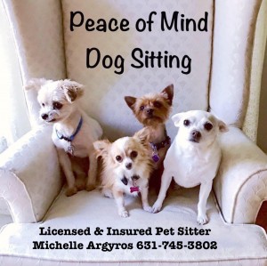 Peace of mind deals pet sitting