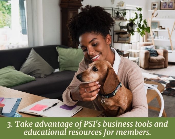 Use PSI member benefits.