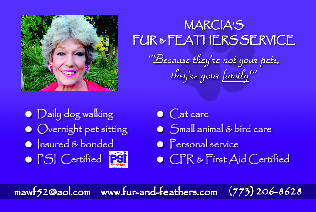 Marcia's Fur & Feathers Service